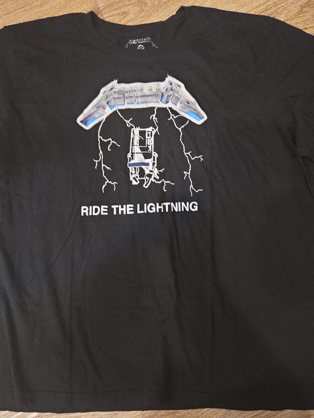 Metallica - Ride the Lightning Band T-Shirt 2019 3XL